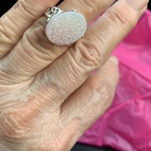 Opal Ring Size 8 Sterling setting